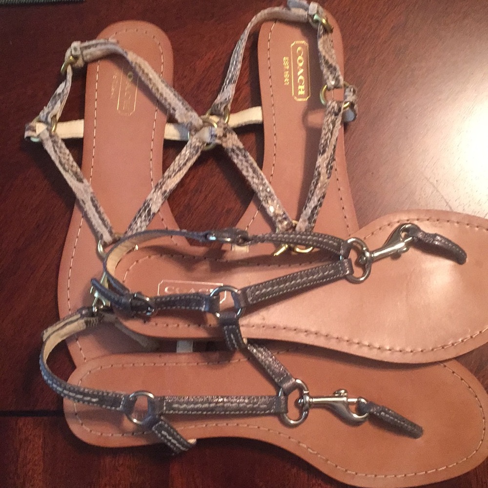 Coach 2 for 1 Sandals